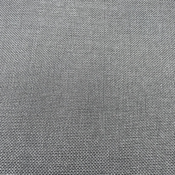 NEW Salon de Maison  delicate lurex weave Curtain w Silver LUNA 50 X 64 2 PANELS - Picture 9 of 13